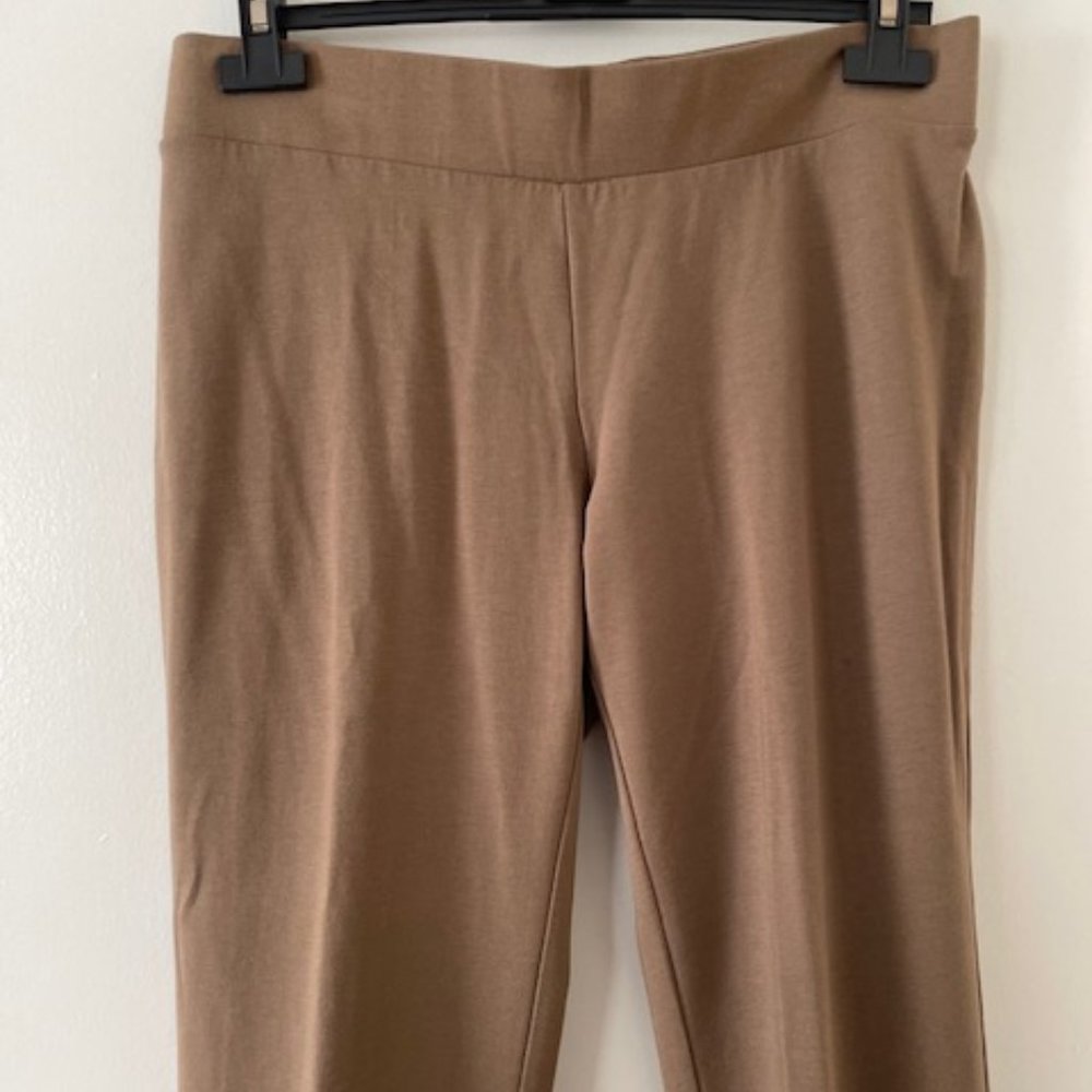 Soft Brown M Petite Knit Pants - J.Jill - Picture 4 of 4